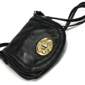Emma Fox • Leather Mini Shoulder Bag / Crossbody